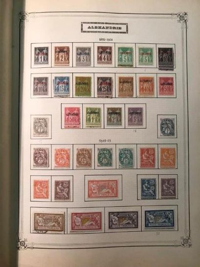 COLONES FRANCAISES - AEF, AOF, ALEXANDRIE,...