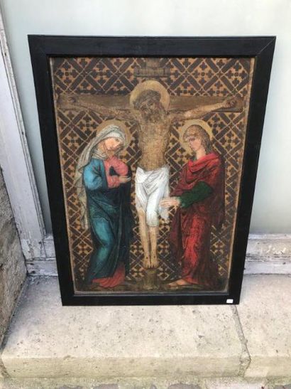 École de L'EST de la fin du XVIIIe siècle
Crucifixion
Huile...
