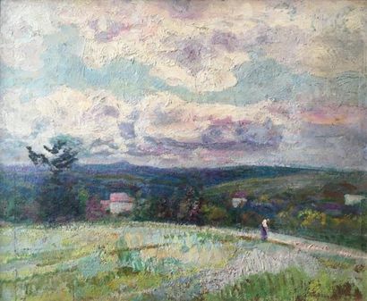 Victor CHARRETON (1864-1936)

Paysage vallonné
Huile...