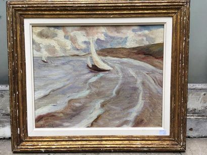 Les voiliers
Huile sur toile
33 x 41 cm