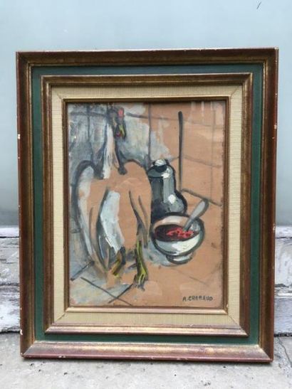 Auguste CHABAUD (1882-1955)

Le Coq, 1945
Huile...