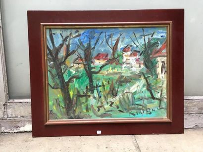 Roland DUBUC (1924-1998)

Le Village
Huile...