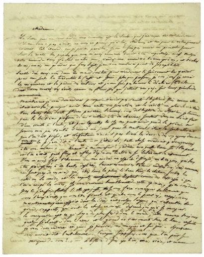 BALZAC (Honoré de)
Lettre autographe à la...