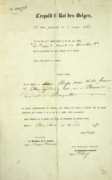 HUGO (Victor)
L'Année terrible.
Paris, Lévy...