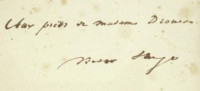 HUGO (Victor)
Dessins. Texte par Théophile...