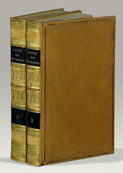 MAISTRE (Comte Joseph de)
Les Soirées de...