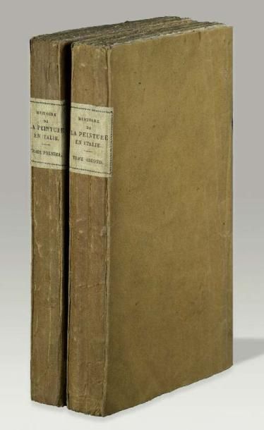 STENDHAL
Histoire de la peinture en Italie,...