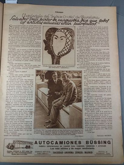 [DALI Salvador]
REVUE. ESTAMPA. Madrid, numéro...