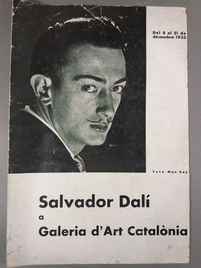 [DALI Salvador]
CATALOGUE D'EXPOSITION. Barcelona,...