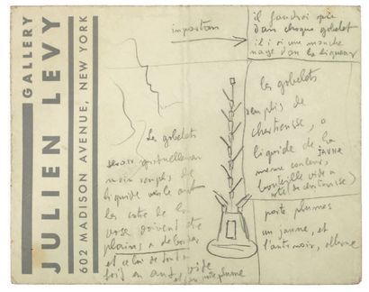 DALI Salvador
TEXTE AUTOGRAPHE ET DESSIN...