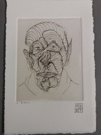 DUBUFFET Jean
POIRER LE PAPILLON. LETTRES...