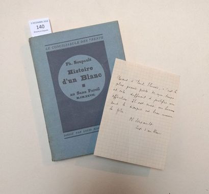 ELUARD Paul
HISTOIRE D'UN BLANC DE PHILIPPE...
