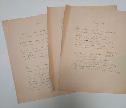 MARINETTI F.T
LES MOTS EN LIBERTÉ FUTURISTES....