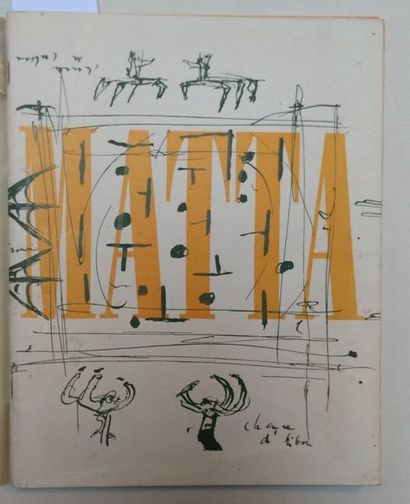 [MATTA]. BRETON André
Préliminaires sur Matta....