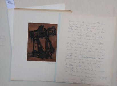 PICABIA Francis
LAISSEZ DEBORDER LE HASARD....