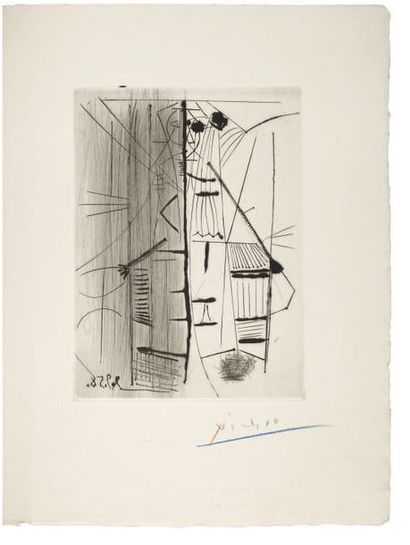 PICASSO Pablo
LES MÉNINES ET LA VIE. Paris,...