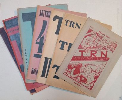 REVUE. TRN. Praha, 1924. Numéros 1 à 10....