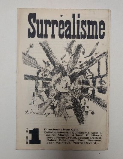 REVUE. SURRÉALISME. Paris, Numéro 1 d'octobre...