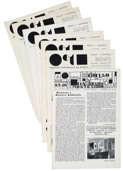 REVUE. CIRCULO Y CUADRADO (CERCLE ET CARRÉ)...