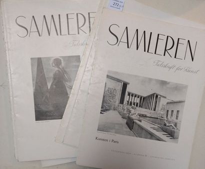 REVUE. SAMLEREN. Copenhague, 1937. 11 fascicules...