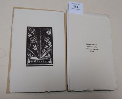 SIMA Joseph
LE LIVRE DE MARIAGE. Paris, [Louise...