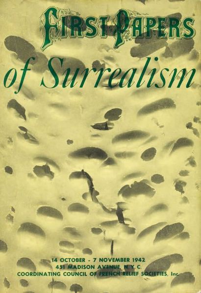[SURRÉALISME]. FIRST PAPERS OF SURREALISM....