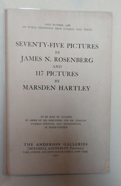 [AVANT-GARDE NEWYORKAISE]. STIEGLITZ Alfred....
