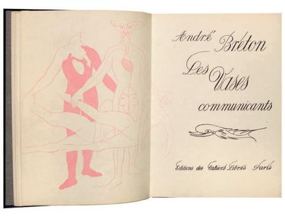 BRETON (André)
Les vases communicants. Paris,...