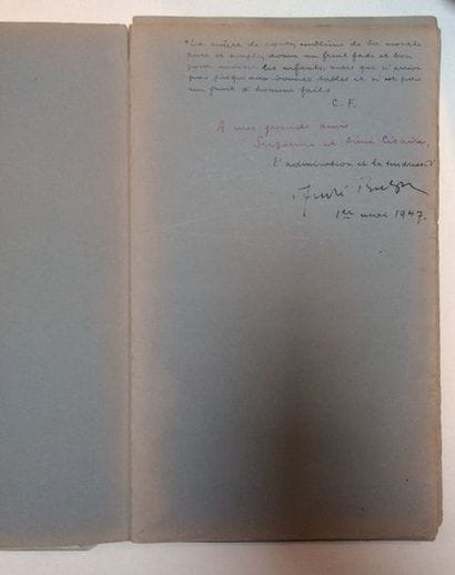 BRETON (André)
Ode à Charles Fourier. Paris,...