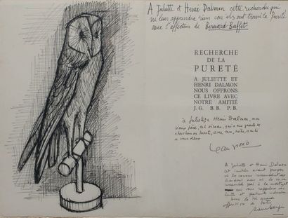 BUFFET Bernard
CHOUETTE. DESSIN ORIGINAL...