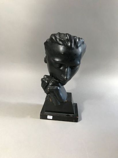 Eugène BOURGOUIN (1880-1924).
Le poète, portrait...