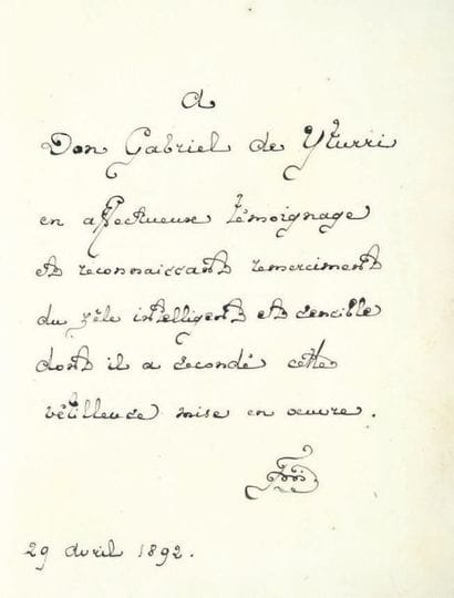 MONTESQUIOU (Robert, comte de)
Les Chauves-souris....