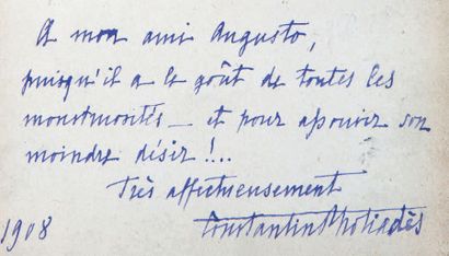 PHOTIADÈS (Constantin)
Les Hauts et les Bas....