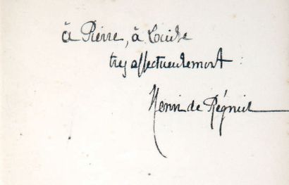 REGNIER (Henri de)
L'Amphisbène. Roman moderne....