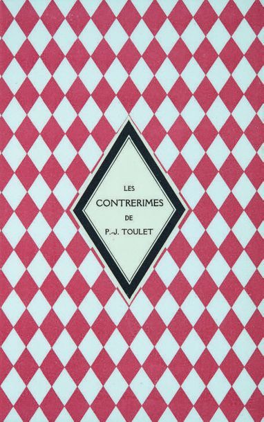 TOULET (Paul-Jean)
Les Contrerimes. Paris,...