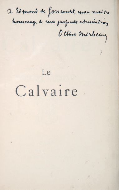 MIRBEAU (Octave)
Le Calvaire. Paris, Paul...