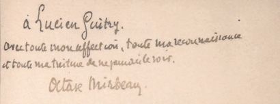 MIRBEAU (Octave)
Les Mauvais bergers. Pièce...
