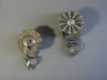 Lot de deux boucles de ceinture, Nord Maroc
Poids...