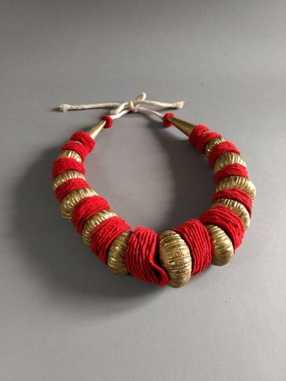 Collier konda, Gurung, Tamang, Népal
Métal,...
