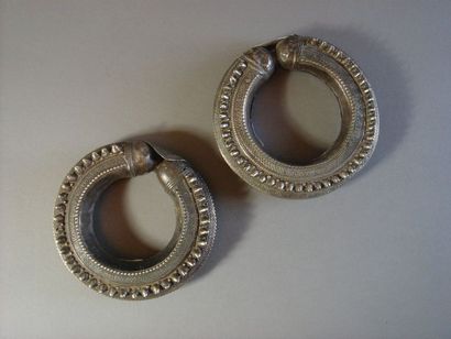 Paire de bracelets Oman, Ethiopie
Argent
Diam....