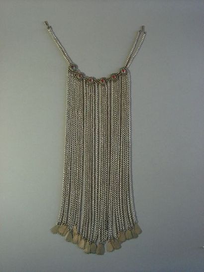 Collier, Yémen (?)
Métal, perles de verre...