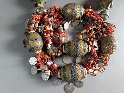 Collier à boules tagmout, Anti Atlas, Vallée...