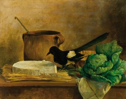 ECOLE FRANÇAISE DU XIXÈME SIÈCLE
Nature morte...