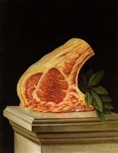 A. MERAUX, ÉCOLE FRANÇAISE DU XIXÈME SIÈCLE
La...