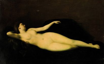 ECOLE FRANÇAISE DE LA FIN DU XIXÈME SIÈCLE
Femme...