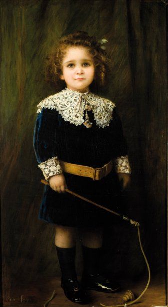 GABRIEL FERRIER (1847-1914)
Petit garçon...
