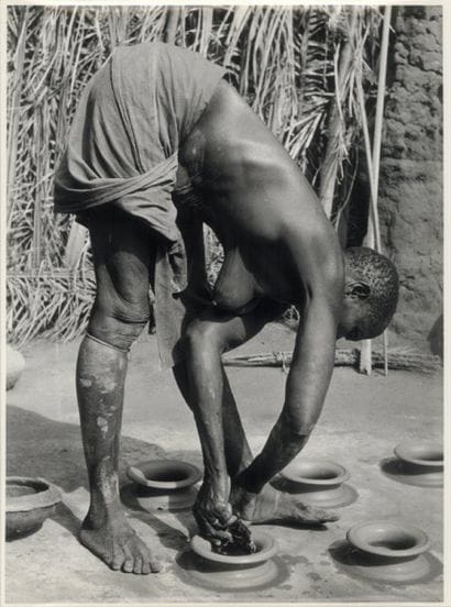 MARTIN André
FEMME AFRICAINE. Dahomey, circa...