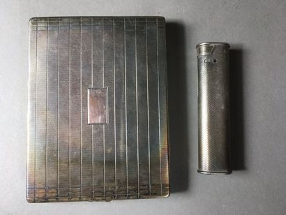 NECESSAIRE DE FUMEUR Ensemble formé étui...