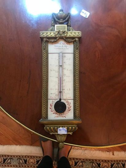 THERMOMETRE PAR PASSEMENT, opticien du Roy...