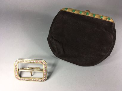 Sac à main + boucle de ceinture